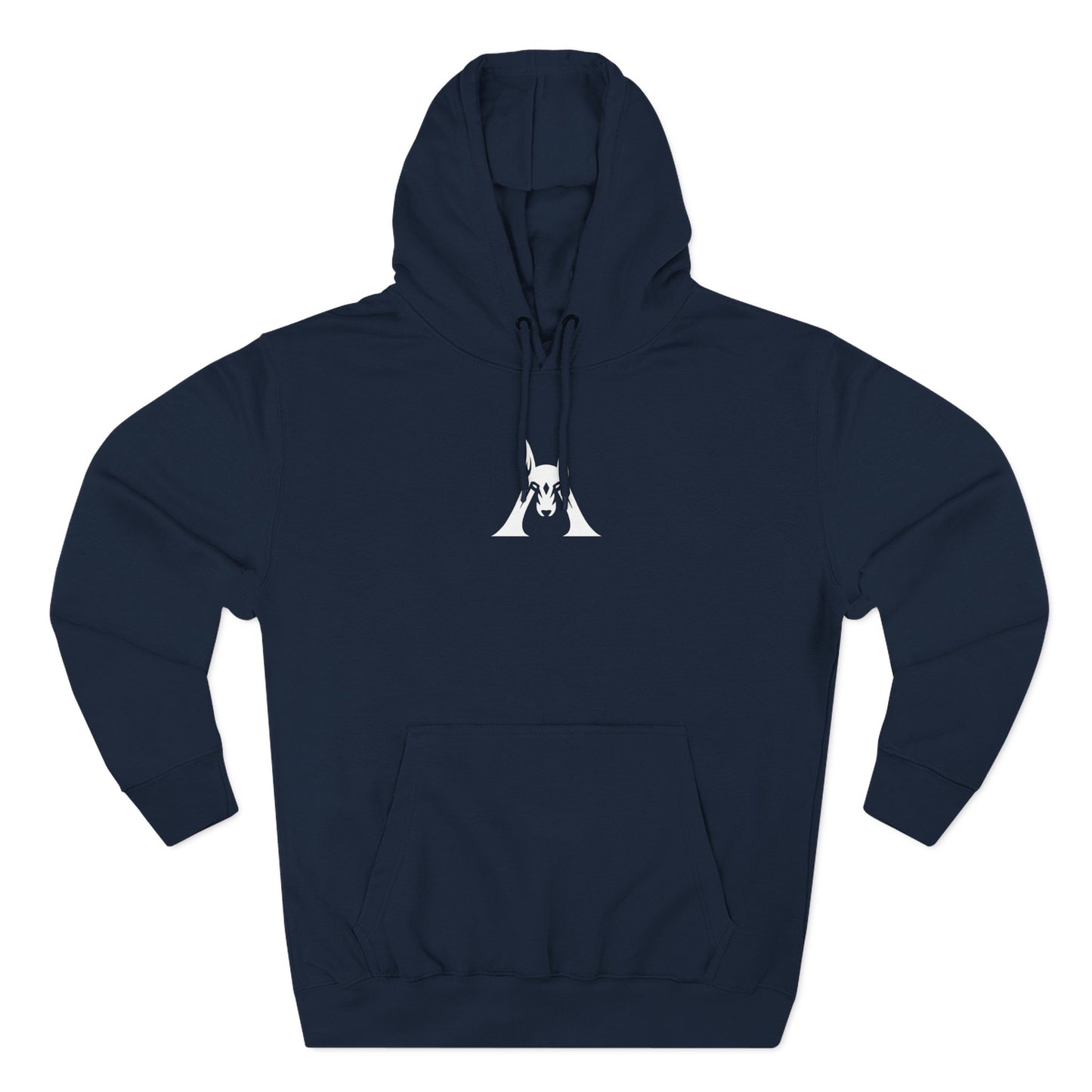 Minimalist Cat Asana Hoodie - Yoga Cat Graphic Fleece Pullover