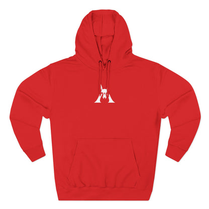 Minimalist Cat Asana Hoodie - Yoga Cat Graphic Fleece Pullover