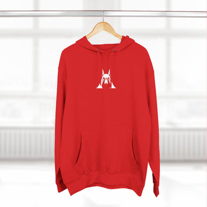 Minimalist Cat Asana Hoodie - Yoga Cat Graphic Fleece Pullover