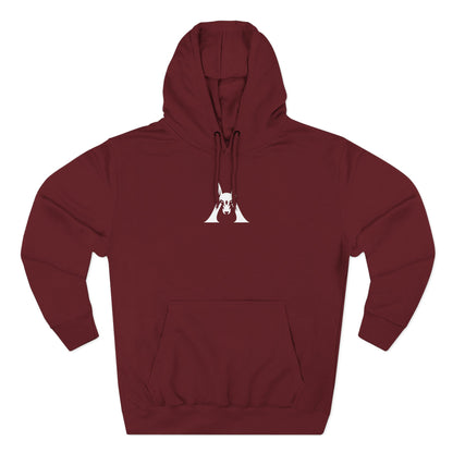 Minimalist Cat Asana Hoodie - Yoga Cat Graphic Fleece Pullover