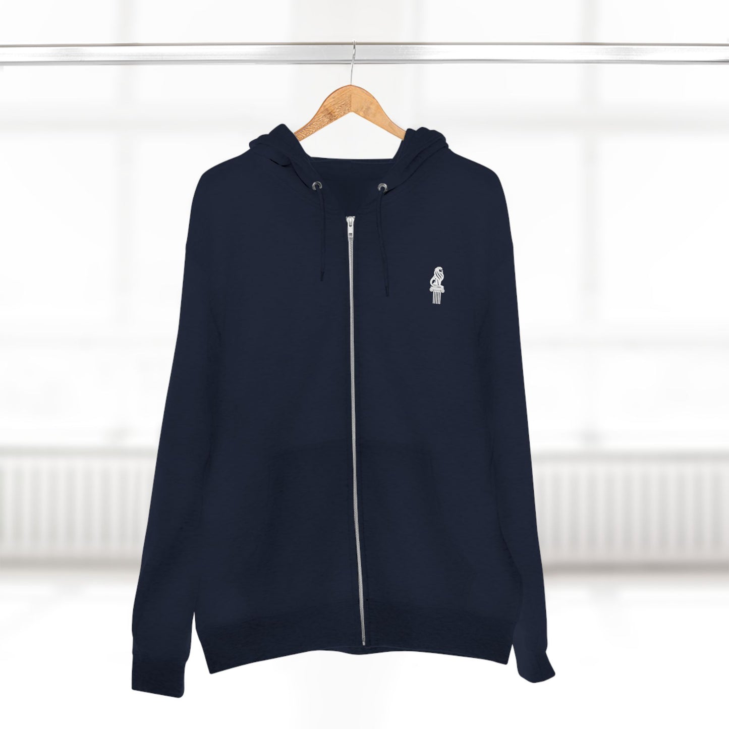 Zip Hoodie — 'Made to Stand Out' Minimalist Logo Zip-Up