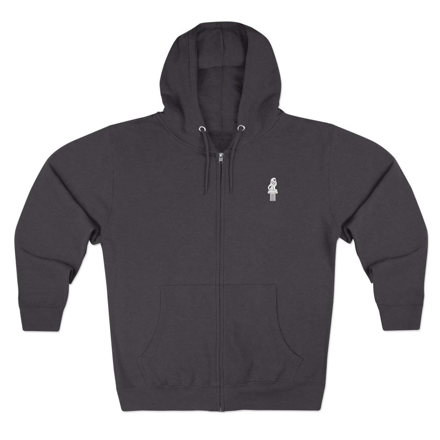 Zip Hoodie — 'Made to Stand Out' Minimalist Logo Zip-Up